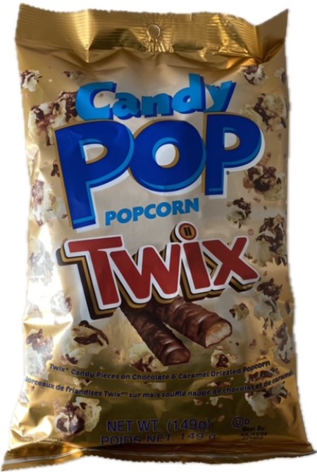 Candy popcorn Twix 