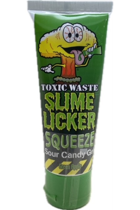 Toxic waste slime licker green apple