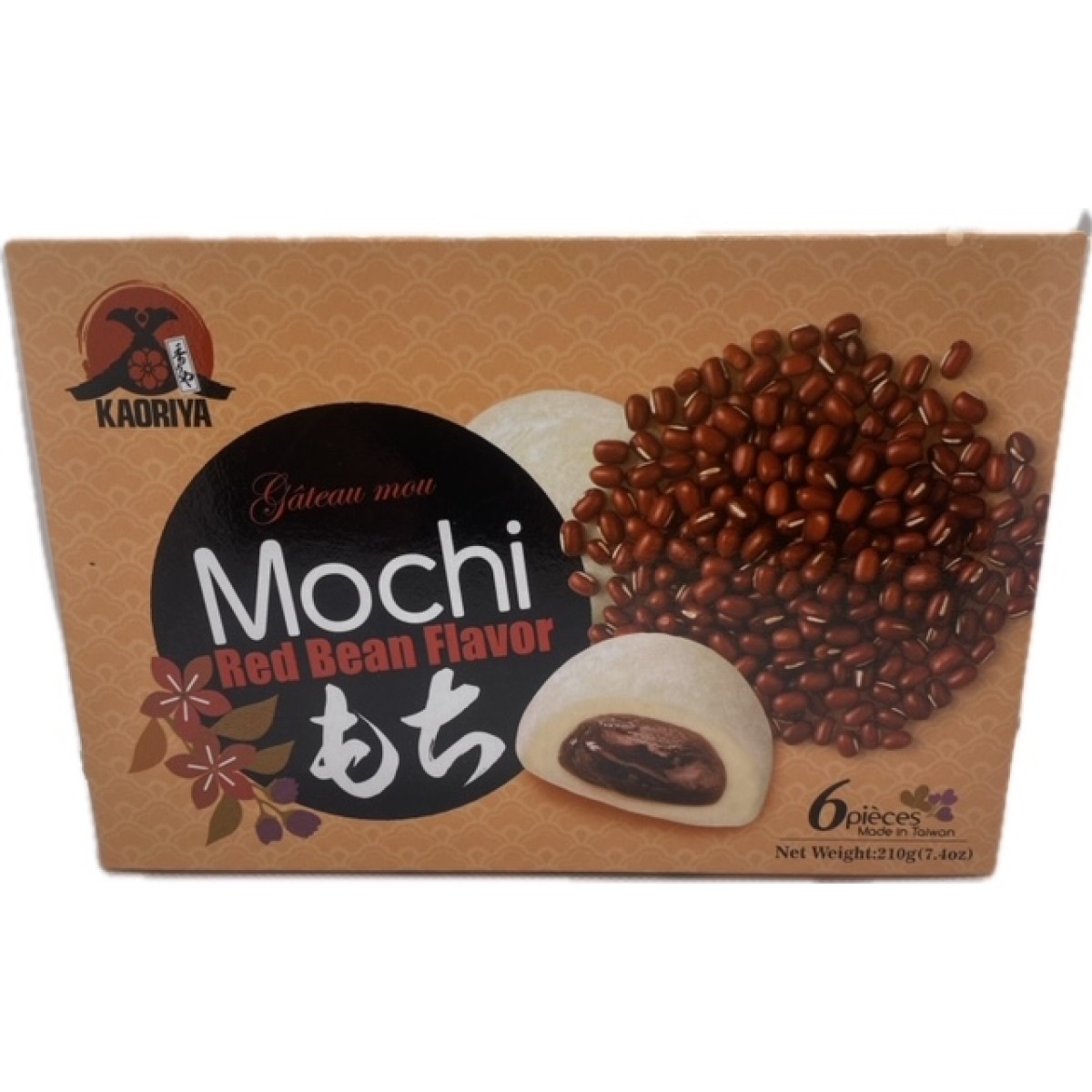 Mochi red bean 210gr
